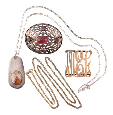 Lot 404 - COLLECTION OF SILVER JEWELLERY