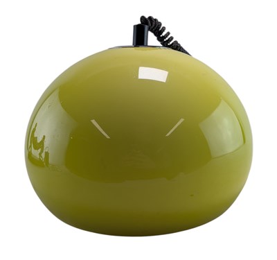 Lot 429 - HARVEY GUZZINI - 70's ITALIAN DESIGN RISE & FALL CEILING LIGHT