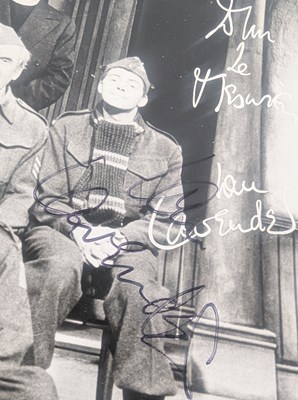 Lot 1 - DAD'S ARMY (BBC SITCOM) - FULL CAST AUTOGRAPHED PHOTOGRAPH