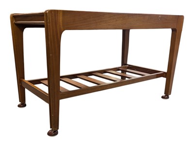 Lot 556 - BRITISH MODERN DESIGN - VINTAGE 20TH CENTURY TEAK LOW COFFEE TABLE