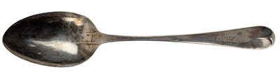 Lot 60 - GEORGE III HALLMARKED SILVER TABLE SPOON, LONDON 1800