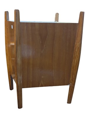 Lot 585 - BRITISH MODERN DESIGN - VINTAGE MID 20TH CENTURY TEAK PLANT STAND