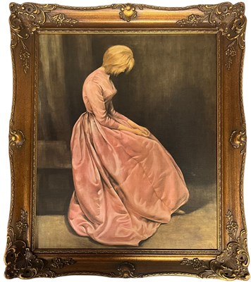 Lot 211 - AFTER JOANNE PEMBERTON LONGMAN - THE SECRET - VINTAGE PRINT ON BOARD