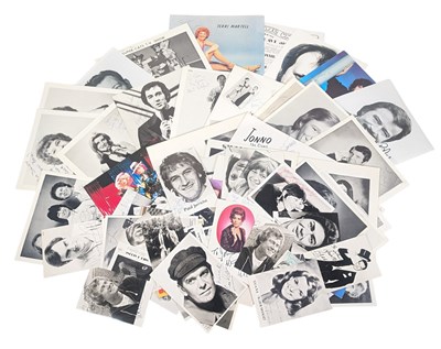 Lot 53 - AUTOGRAPHS - BRITISH ENTERTAINERS
