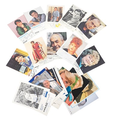 Lot 71 - BRITISH TELEVISION - VINTAGE CAST CARDS