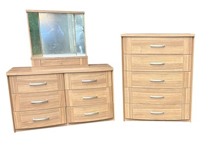Lot 663 - ALSTONS FURNITURE - MODERN BEDROOM FURNITURE SUITE