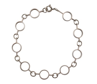 Lot 272 - JORMA LAINE SILVER FINNISH MODERNIST BRACELET