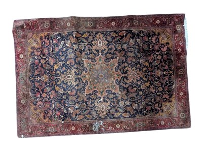 Lot 896 - EARLY 20TH CENTURY CAUCASIAN FLOOR CARPET RUG