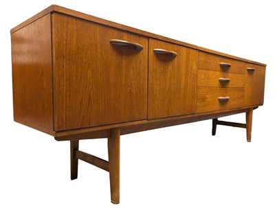 Lot 420 - AVALON - 1960S BRITISH MODERN DESIGN TEAK SIDEBOARD