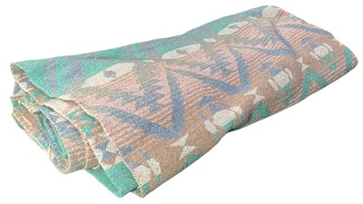 Lot 401 - VERY LARGE 20TH CENTURY ALPACHA WOOL BLANKET / GROUP WRAP
