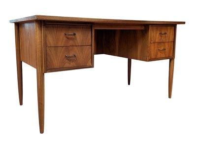 Lot 402 - MID CENTURY BRITISH MODERN DESIGN TEAK DESK