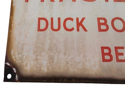 Lot 87 - WARNING FRAGILE ROOF - PORCELAIN ENAMEL SIGN