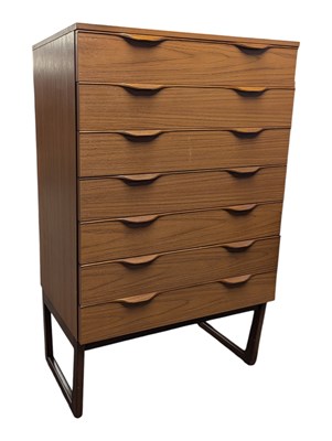 Lot 620 - EUROPA FURNITURE - VINTAGE MID CENTURY CHEST OF DRAWERS