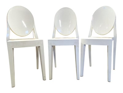 Lot 619 - PHILIPPE STARCK MANNER KARTELL - SET OF FOUR VICTORA DINING CHAIRS