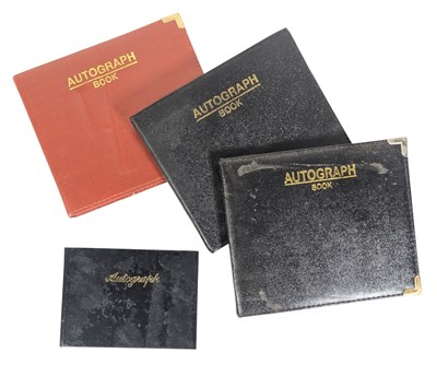 Lot 98 - AUTOGRAPH ALBUMS - VARIOUS AUTOGRAPHS