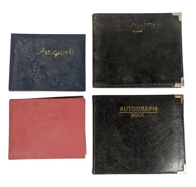 Lot 93 - AUTOGRAPH ALBUMS - VARIOUS AUTOGRAPHS