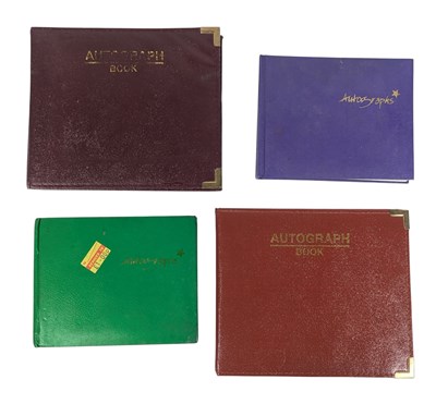 Lot 76 - AUTOGRAPH ALBUMS - VARIOUS AUTOGRAPHS