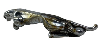 Lot 141 - VINTAGE CHROME JAGUAR CAR MASCOT