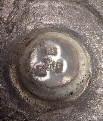 Lot 8 - 18TH CENTURY GEORGE II HALLMARKED SILVER LIDDED TEA CADDY