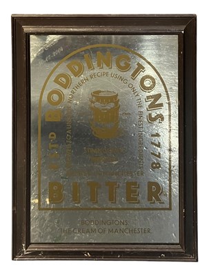 Lot 111 - BODDINGTONS BITTER - POINT OF SALE PUB MIRROR