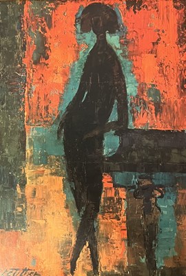 Lot 381 - AFTER WOLF REUTHER (1917-2004) - NU AU PIANO PRINT