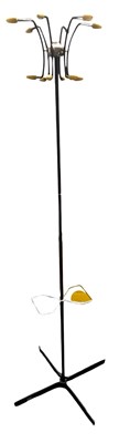 Lot 408 - HAGO - MID CENTURY SPUTNIK ATOMIC FLOOR STANDING COAT RACK