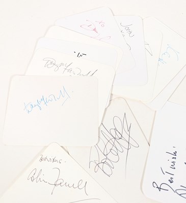 Lot 25 - HOLLYWOOD - LARGE COLLECTION OF ACTOR AUTOGRAPHS