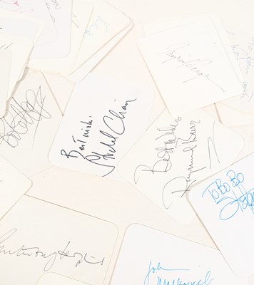 Lot 25 - HOLLYWOOD - LARGE COLLECTION OF ACTOR AUTOGRAPHS
