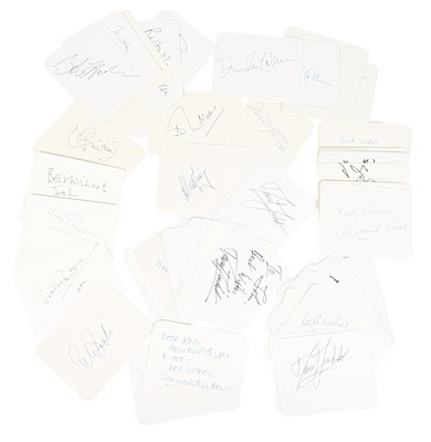 Lot 45 - BRITISH ACTORS - LARGE COLLECTION OF AUTOGRAPHS