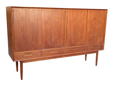 Lot 390 - GUNNI OMANN AXEL CHRISTENSEN - MID CENTURY TEAK SIDEBOARD
