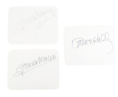Lot 101 - HOLLYWOOD - GRACE KELLY - AUTOGRAPHS