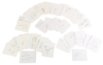 Lot 35 - AUTOGRAPHS - LARGE COLLECTION OF 100+