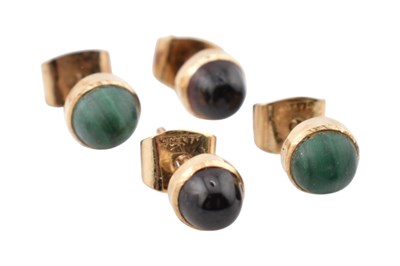 Lot 561 - TWO PAIRS OF 9CT GOLD EARRINGS