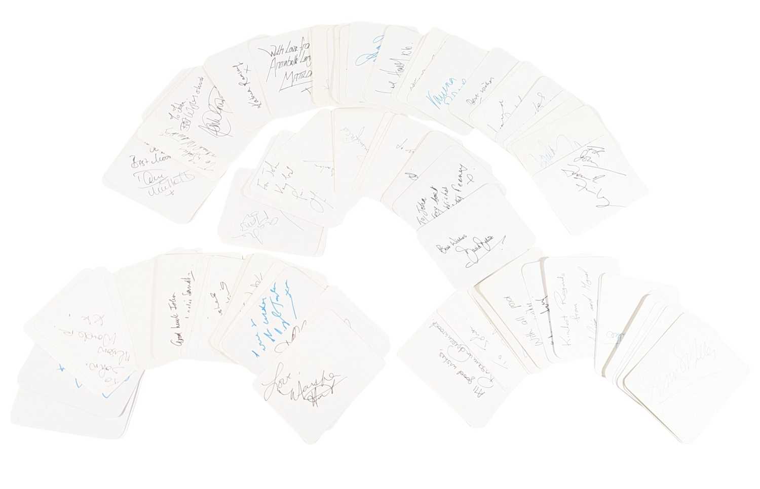 Lot 38 - AUTOGRAPHS - LARGE COLLECTION OF 100+