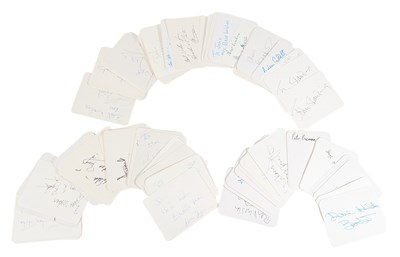 Lot 75 - AUTOGRAPHS - LARGE COLLECTION OF 100+