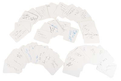 Lot 80 - AUTOGRAPHS - LARGE COLLECTION OF 100+