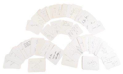 Lot 14 - AUTOGRAPHS - LARGE COLLECTION OF 100+