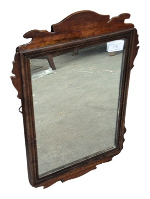 Lot 778 - 19TH CENTURY GEORGE III MAHOGANY PIER MIRROR