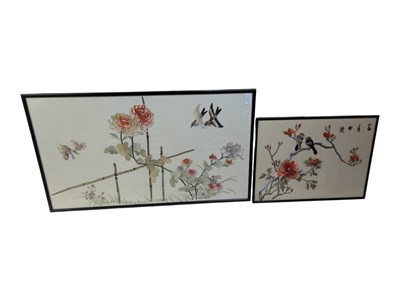 Lot 787 - 20TH CENTURY CHINESE EMBROIDERED PANEL