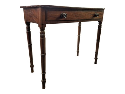 Lot 779 - 19TH CENTURY VICTORIAN MAHOGANY WRITING DESK
