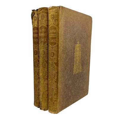 Lot 57 - DICKENS, CHARLES 1840-1 MASTER HUMPHREY'S CLOCK, FIRST EDITION IN THREE VOLUMES