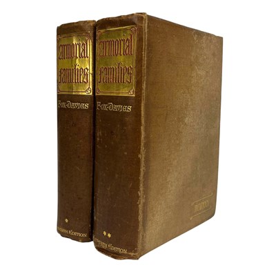Lot 198 - FOX-DAVIES, ARTHUR CHARLES. 1929 ARMORIAL FAMILIES