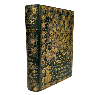 Lot 1 - AUSTEN, JANE: 1894 PRIDE AND PREJUDICE, FIRST THOMSON 'PEACOCK EDITION'