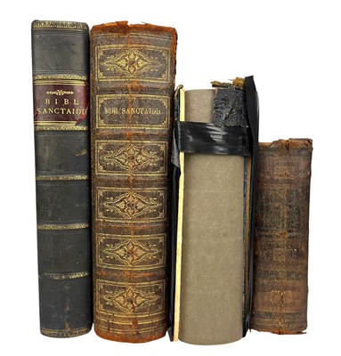 Lot 208 - A COLLECTION OF 19TH CENTURY WELSH BIBLES: PETER WILLIAMS