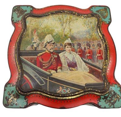 Lot 202 - KEENS MUSTARD - EDWARDIAN ADVERTISING MUSTARD TIN WITH CONTENTS