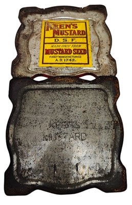 Lot 202 - KEENS MUSTARD - EDWARDIAN ADVERTISING MUSTARD TIN WITH CONTENTS