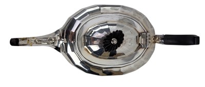 Lot 15 - 20TH CENTURY GEORGE V HALLMARKED SILVER TEA SERVICE