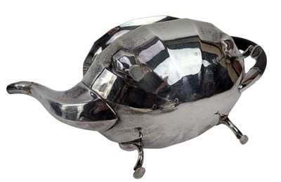 Lot 15 - 20TH CENTURY GEORGE V HALLMARKED SILVER TEA SERVICE