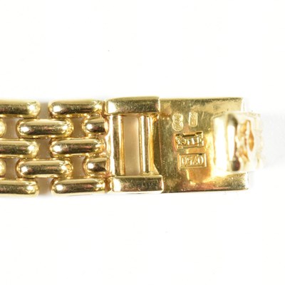 Lot 345 - CHOPARD 18CT GOLD HAPPY DIAMONDS LADIES WRISTWATCH