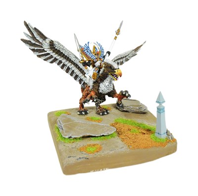 Lot 791 - WARHAMMER - HIGH ELF WAR GRIFFON METAL FIGURE
